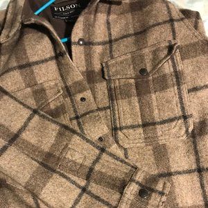 Filson Mackinaw Brown Jacket Shirt